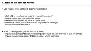 IBM MQ High Availabillity and Disaster Recovery (2017 version) Slide 36
