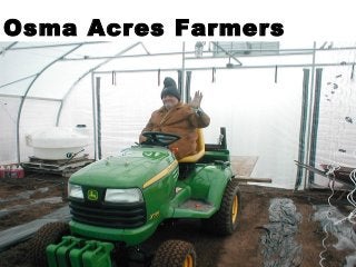 Osma Acres Farmers
Market
 