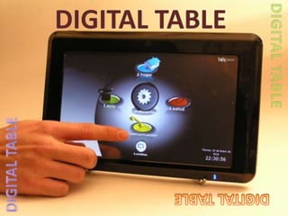 DIGITAL TABLE DIGITAL TABLE DIGITAL TABLE DIGITAL TABLE 