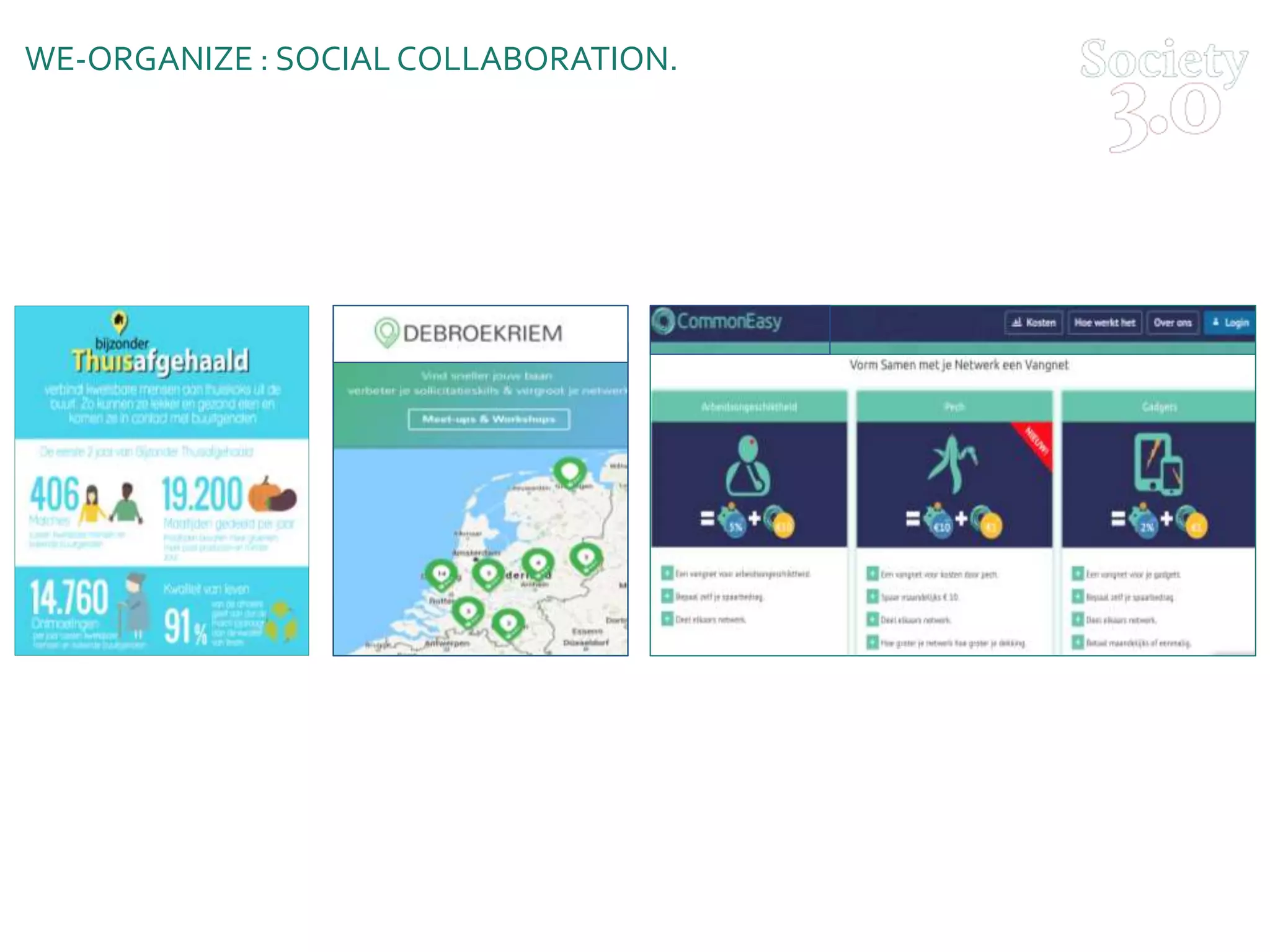WE-ORGANIZE : SOCIAL COLLABORATION.
 