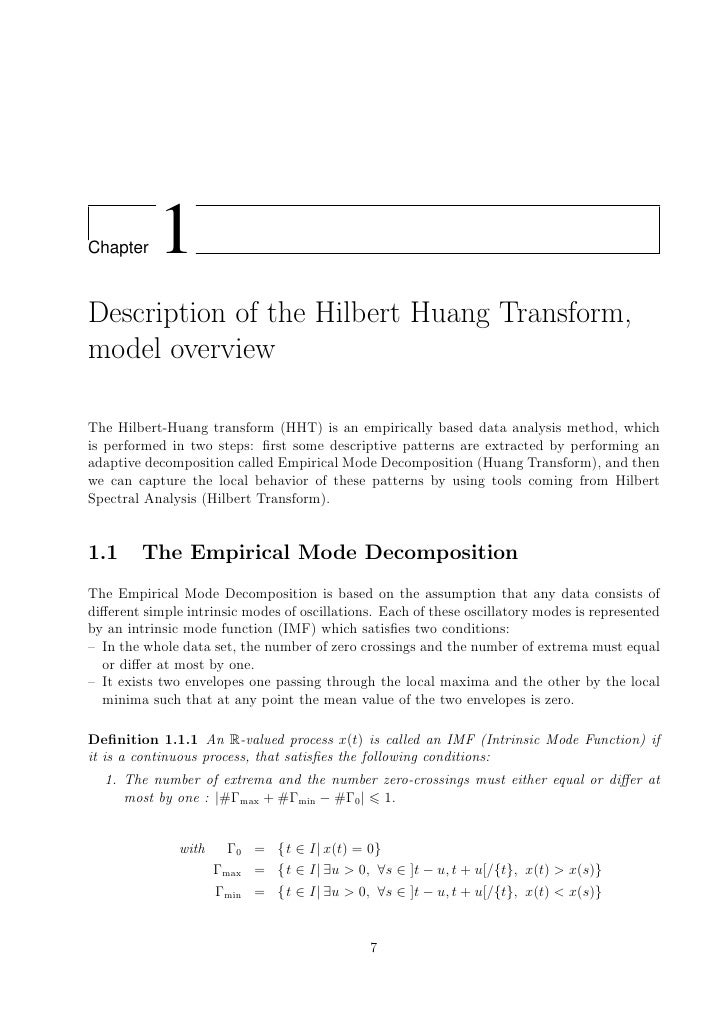 High frequency trading strategy using the hilbert transform