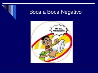 Boca a Boca Negativo
 