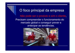Obrigação do Empreendedor
 Desenvolver o conceito de qualidade
 Dar o exemplo
 Valorizar a equipe
 Estruturar a gestão
 Foco no Cliente
 Parcerias negócio
 Inovações competitivas
 