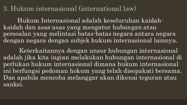 Pendidikan Kewarganegaraan "Hubungan Internasional"