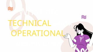 Understanding Technical and Operational Definitions in English Class | PPTX