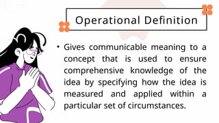 Understanding Technical and Operational Definitions in English Class | PPTX
