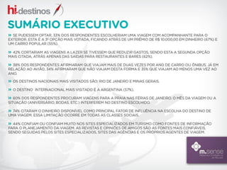 Interesse do consumidor em serviços relacionados a viagem pela internet