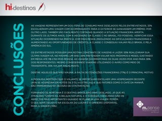 Interesse do consumidor em serviços relacionados a viagem pela internet