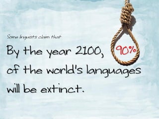 Stop cruelty to Languages!
 