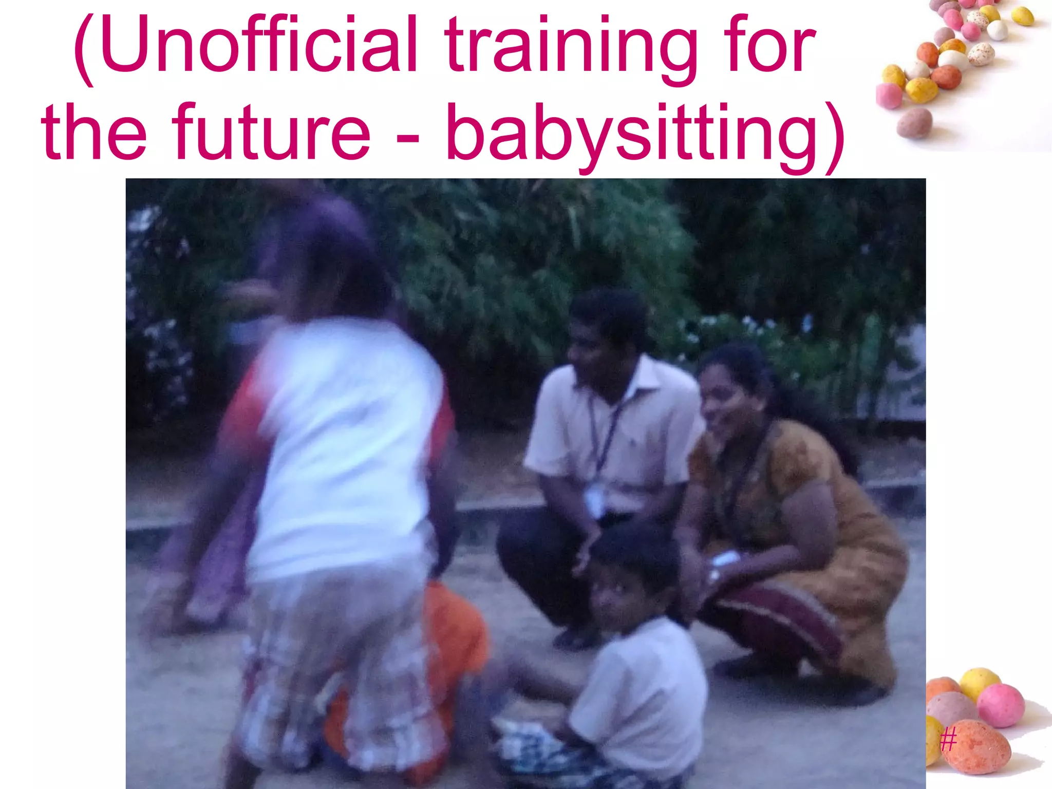 (Unofficial training for the future - babysitting) 