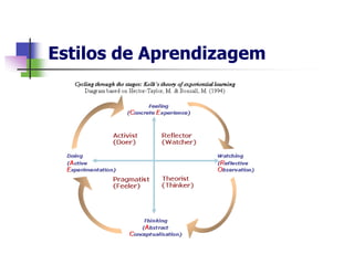 Estilos de Aprendizagem
 