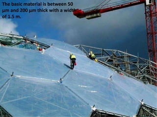 The basic material is between 50
µm and 200 µm thick with a width
of 1.5 m.

 