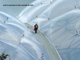 and is covered on the outside by foil...

 