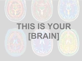 THIS IS YOUR
[BRAIN]

 