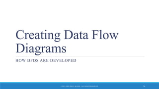 Creating Data Flow
Diagrams
HOW DFDS ARE DEVELOPED
© 2015 JOHN WILEY & SONS. ALL RIGHTS RESERVED. 26
 