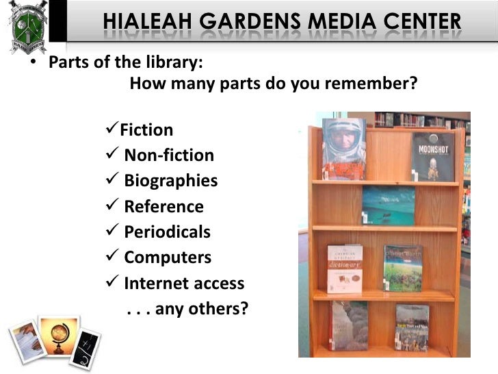 Hialeah Gardens High School Library Media Center