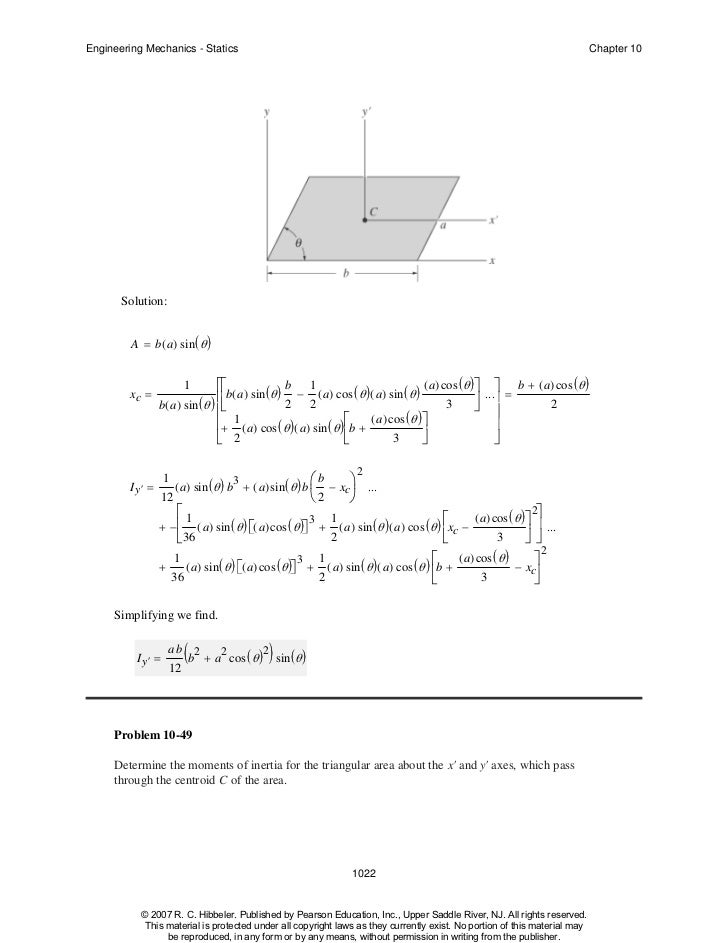 hibbeler chapter10 ba 207 form nj