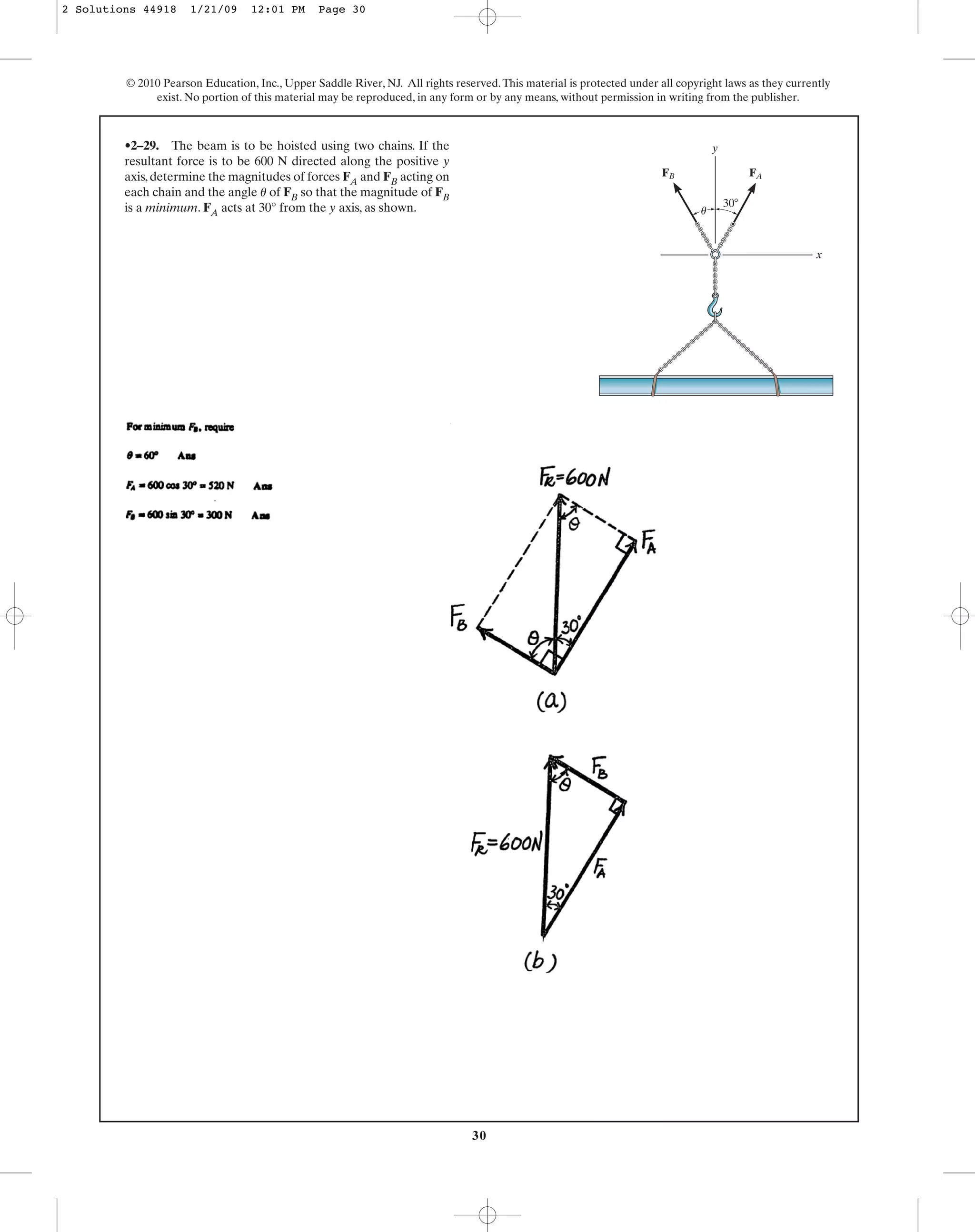Hibbeler – Engineering Mechanics – Statics 12th Edition Solution Manual ...