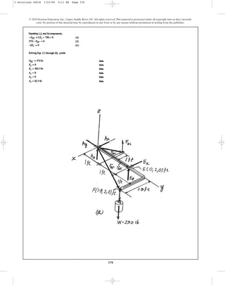 378
© 2010 Pearson Education, Inc., Upper Saddle River, NJ. All rights reserved.This material is protected under all copyright laws as they currently
exist. No portion of this material may be reproduced, in any form or by any means, without permission in writing from the publisher.
5 Solutions 44918 1/23/09 5:11 PM Page 378
 