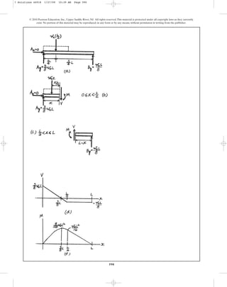 590
© 2010 Pearson Education, Inc., Upper Saddle River, NJ. All rights reserved.This material is protected under all copyright laws as they currently
exist. No portion of this material may be reproduced, in any form or by any means, without permission in writing from the publisher.
7 Solutions 44918 1/27/09 10:39 AM Page 590
 