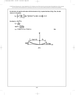 654
© 2010 Pearson Education, Inc., Upper Saddle River, NJ. All rights reserved.This material is protected under all copyright laws as they currently
exist. No portion of this material may be reproduced, in any form or by any means, without permission in writing from the publisher.
7 Solutions 44918 1/27/09 10:39 AM Page 654
 