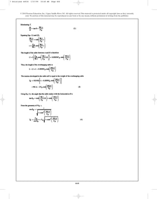 664
© 2010 Pearson Education, Inc., Upper Saddle River, NJ. All rights reserved.This material is protected under all copyright laws as they currently
exist. No portion of this material may be reproduced, in any form or by any means, without permission in writing from the publisher.
7 Solutions 44918 1/27/09 10:40 AM Page 664
 