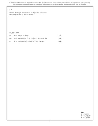 Hibbeler – Engineering Mechanics – 14th Edition Solution Manual