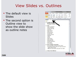 Introduction to Microsoft PowerPoint 2010 for Microsoft Windows Slides ...