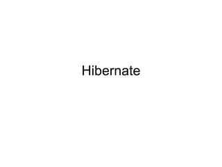 Hibernate 