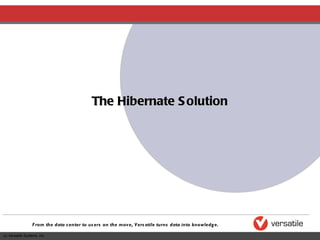 The Hibernate Solution 