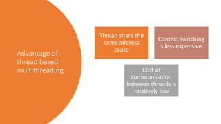 Multithreading in java | PPTX