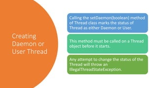 Multithreading in java | PPTX