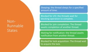 Multithreading in java | PPTX