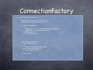 Hibernate  Presentation