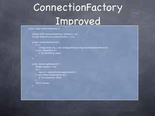 Hibernate  Presentation