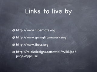 Hibernate  Presentation