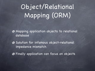 Hibernate  Presentation