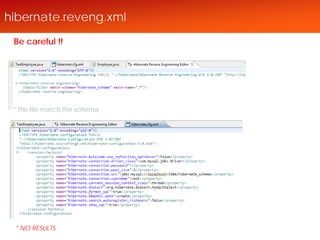 Hibernate reverse engineering | PDF