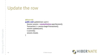 Introduction to Hibernate Framework | PDF