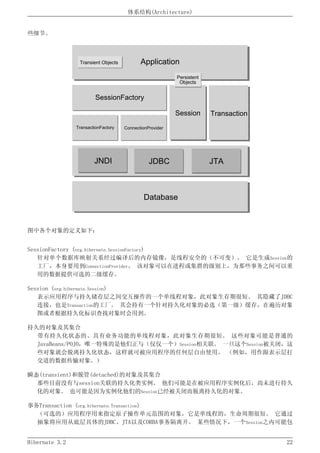 Hibernate3.2官方中文参考手册