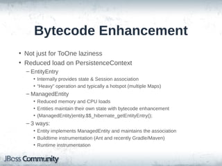 Bytecode
Enhancement

 