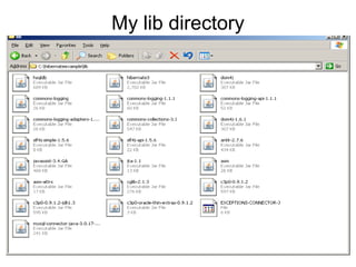 My lib directory
 