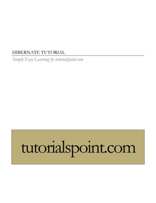Hibernate tutorial | PDF