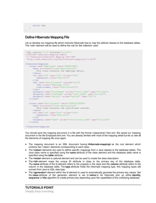 Hibernate tutorial | PDF