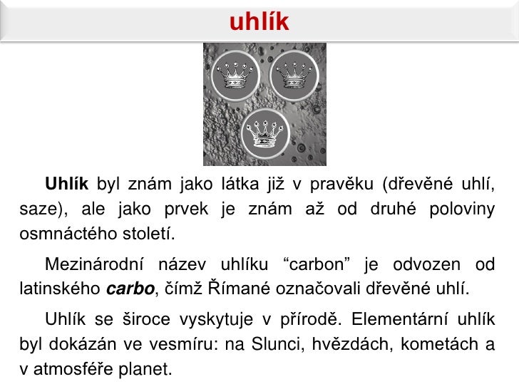 Uhlíkové datovania SlideShare