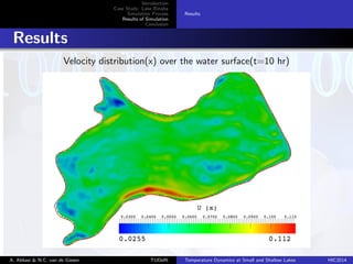Hydrodynamic Simulation of Shallow Lakes | PDF