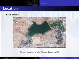 Hydrodynamic Simulation of Shallow Lakes | PDF