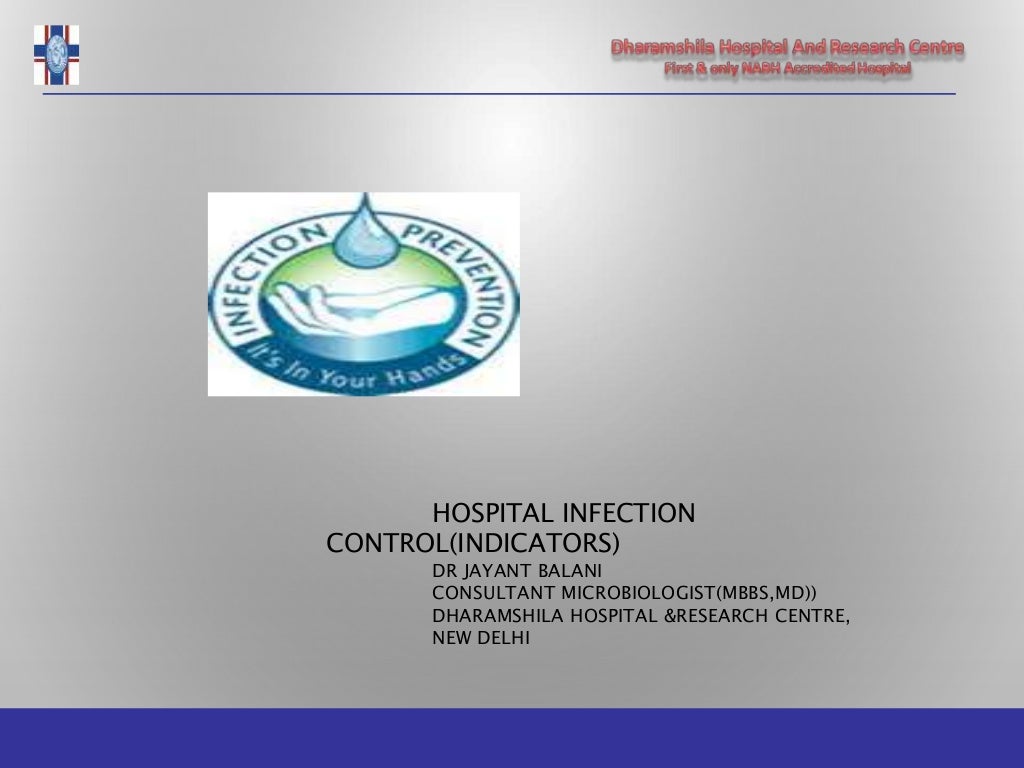 Hospital Infection Control Indicators 
