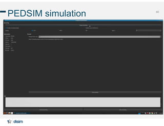 40
PEDSIM simulation
 