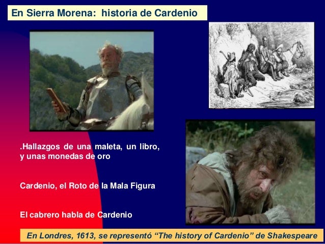 Resultado de imagen de el quijote historia de cardenio